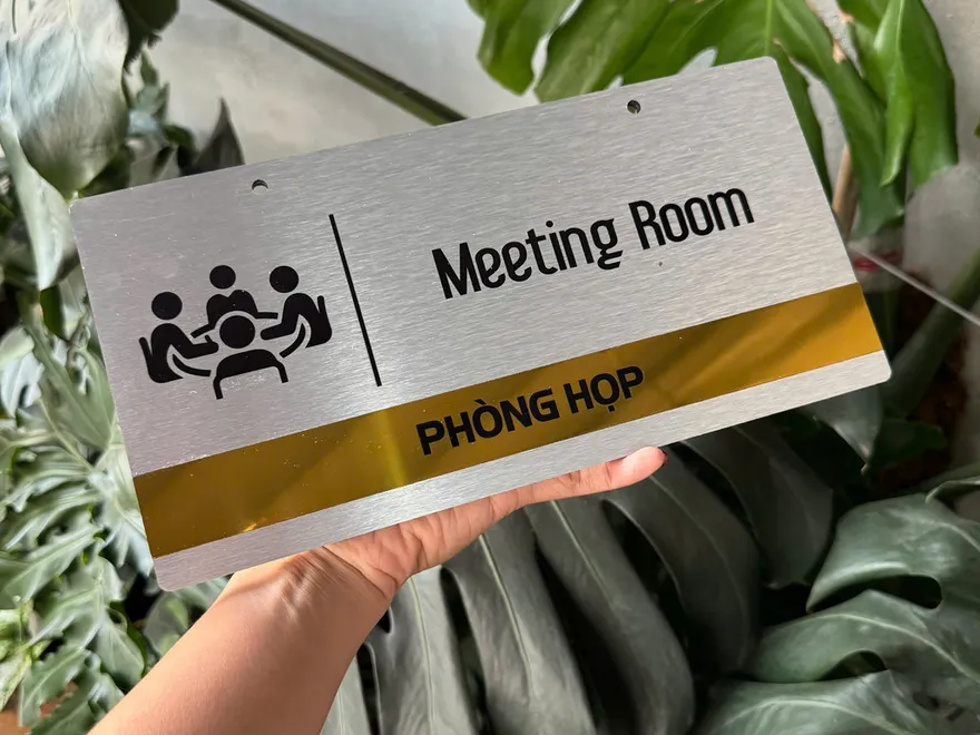 Bảng Tên Phòng Họp TPHCM Bảng tên phòng họp inox cho văn phòng tại TPHCM
