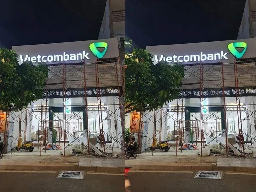 Lắp đặt hộp đèn quảng cáo Thi công hộp đèn quảng cáo cho cửa hàng